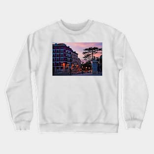 Spain. Madrid in Pink. Crewneck Sweatshirt